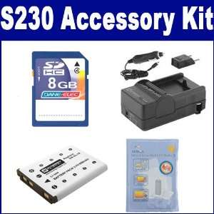  Nikon Coolpix S230 Digital Camera Accessory Kit includes 