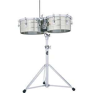   Latin Percussion LP256 S Timbal Stainless Steel Musical Instruments