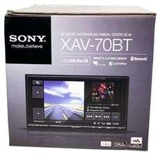 NEW SONY XAV 70BT DOUBLE DIN 7 DVD MONITOR+CAMERA  