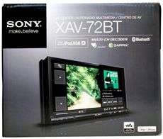 SONY XAV 72BT DOUBLE DIN DVD PLAYER BLUETOOTH + CAMERA  