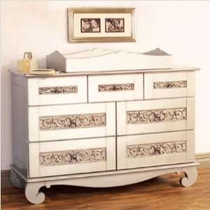  Bundle 87 Chelsea Changing Table in Antique Silver