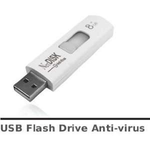 IOCELL 4GB P4 Anti Virus/Spyware USB Flash Drive 