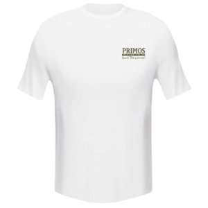  Primos Oval Deer Short Sleeve T Shirt with Deer Logo 