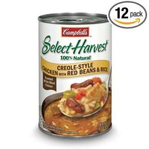 Campbells Select Harvest Creole Style Chicken with Red Beans and Rice 