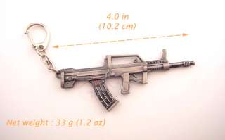CrossFire Game anime MINIATURE QBZ 95 Automatic rifle Gun KeyChain 
