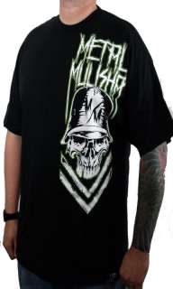 NWT 2011 Metal Mulisha BREAKER Tee Shirt BLACK M XXL  