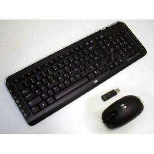    HP 2.4GHz wireless keyboard and mouse combo 