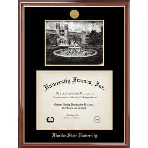  Florida State University Diploma Frame