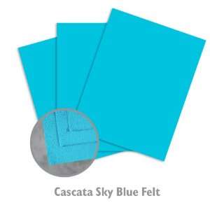  Cascata Sky Blue Cardstock   25/Package