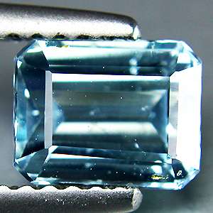 Unseen Natural Santa Maria Blue Aquamarine Gemstone  