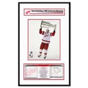  Detroit Red Wings   2008 Stanley Cup Champions Frame 