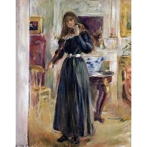 FRAMED oil paintings   Berthe Morisot   24 x 30 inches   Julie Playing 