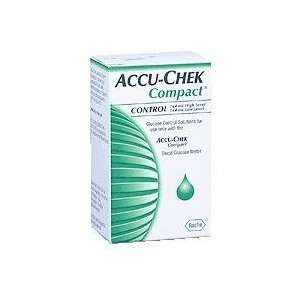  Roche Accu Chek Compact Glucose 2 Level Control Solution 