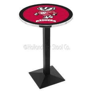   of Wisconsin Badgers Bucky L217 Pub Table