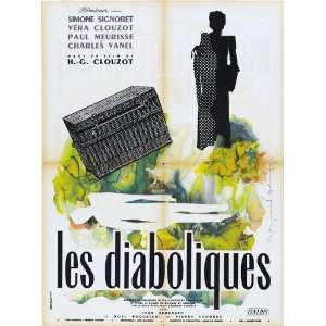 Diabolique Movie Poster (27 x 40 Inches   69cm x 102cm) (1955) French 