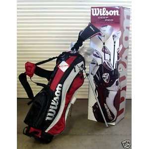  Wilson Deep Red 15Pc Golf Set High Moment of Inertia 