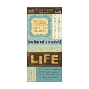  The Paper Loft Easy Breezy Accessory Sheets 5.5X12 Life 
