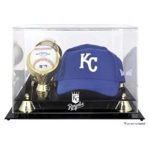   Acrylic Cap and Baseball Logo Display Case   Baseball Cap Display