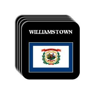  US State Flag   WILLIAMSTOWN, West Virginia (WV) Set of 4 