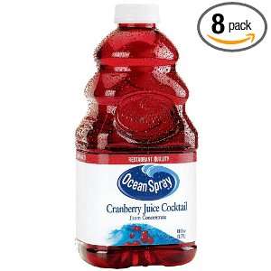 Ocean Spray Cranberry Cocktail Drink, 60 Ounce Cans (Pack of 8)