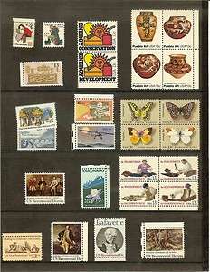   BEAUTIFUL MNH COMMEMORATIVES OF THIS YEAR   FACE $3.51  Q214  