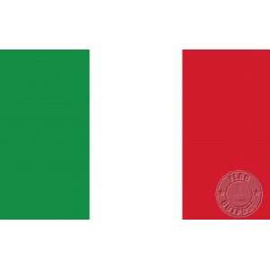  Italy 3 x 5 Nylon Flag Patio, Lawn & Garden