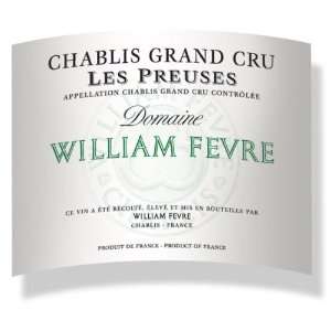  2007 William Fevre Les Preuses Chablis Grand Cru 750ml 