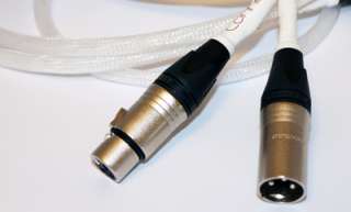 Ultimate Solid Silver XLR Interconnect Cable 0.5m  