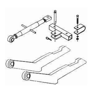  New 2 PT Hitch Conversion Kit 49A306 Fits CA 300, 330 