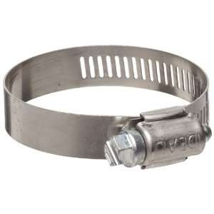 Ideal 57 Series 201/301 Stainless Steel Worm Drive Clamp, 1/2 Width 