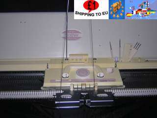 BROTHER KNITTING MACHINE CHUNKY PUNCHCARD KH 260 + KR 260 PACKAGE £1 