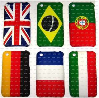 FIFA WORLD CUP APPLE IPHONE 3G 3GS HARD CASE Brazil etc  