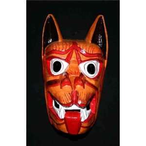   Mask Original Art Wood Sculpture WM_TIGER_LG2
