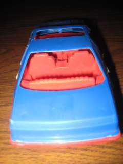 Vintage Tester Toys Rockford ILL, Series #1000 Blue & Red Toy Car 