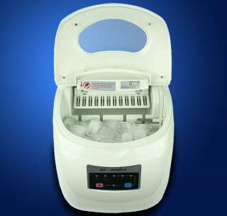   MTN Portable Countertop Desk Ice Cube Maker Machine 33 lbs/Day  