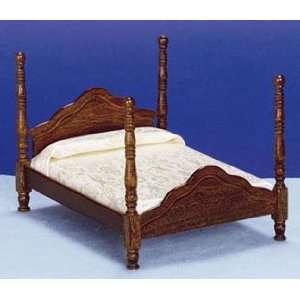 Dollhouse Miniature Cannonball Bed 