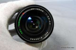 Konica AR Tokina 35 105mm f3.5 4.3 RMC lens for FS 1  