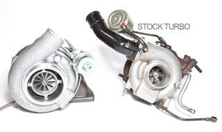 100% stock location GTX3582R turbo kit for the Lancer Evolution 4 
