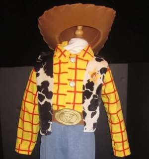 Disney Sheriff Woody Toy Story Halloween costume XXS 2T 3T HAT BUZZ 