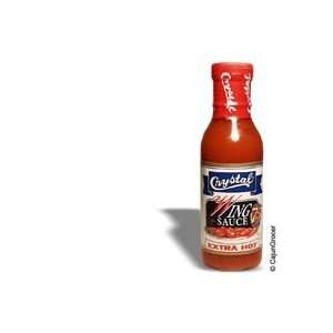 Crystal® Extra Hot Wing Sauce  Grocery & Gourmet Food