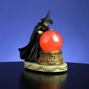   Oz Wicked Witch Red Swirl Water Globe SF Music Box Co 