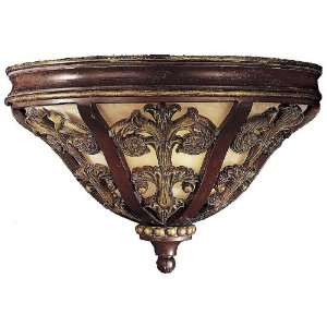 Metropolitan N6440 321 Carmona 1 Light Wall Sconce in Relic Gold with 