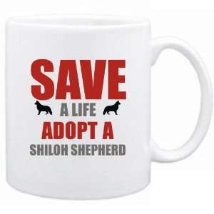   New  Save A Life , Adopt A Shiloh Shepherd  Mug Dog