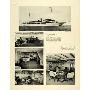  1931 Print Caroline Yacht H. J. Gielow Eldridge Johnson 