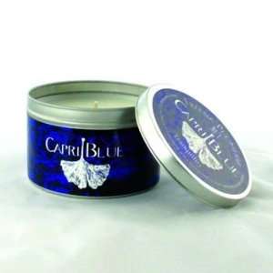   Capri Blue Tavel Tin Candle   Black Currant & Cassis
