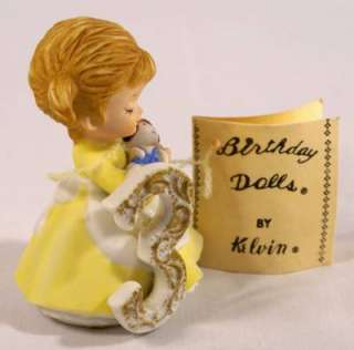   Porcelain Kelvin Birthday Girl Doll My Third Year Age 3 Child Doll