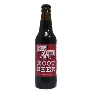 Retro) Red Arrow Root Beer 12 Pack  Grocery & Gourmet 