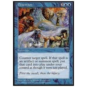  Magic the Gathering   Desertion   Visions Toys & Games