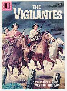 FOUR COLOR #839 VF Vigilantes Dell Comics 1957  