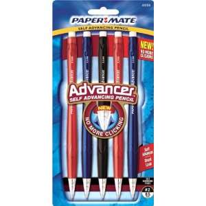  Papermate Advancer Mechanical Pencil Business .5mm 5 Card 